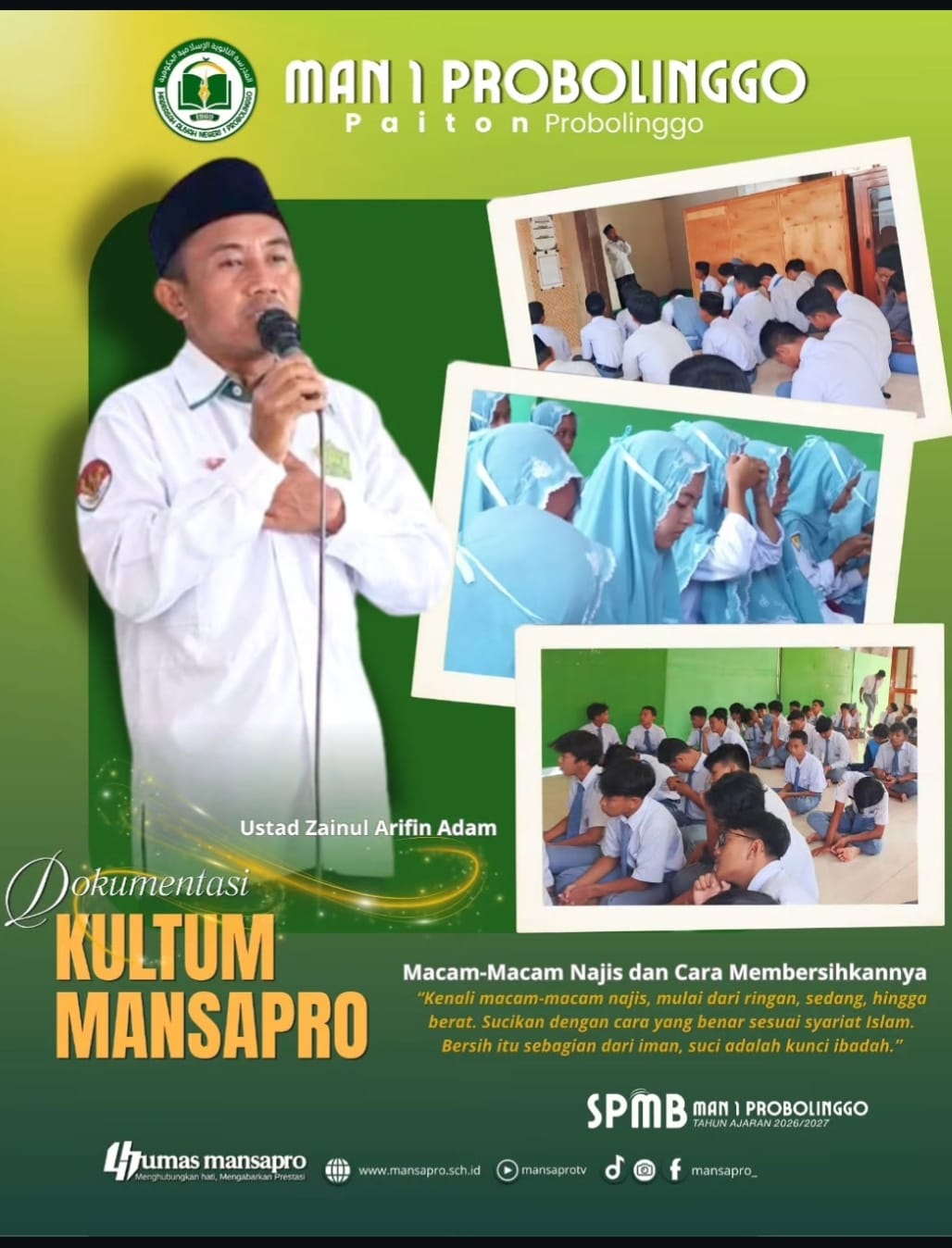 Siswa Baru Berbaris